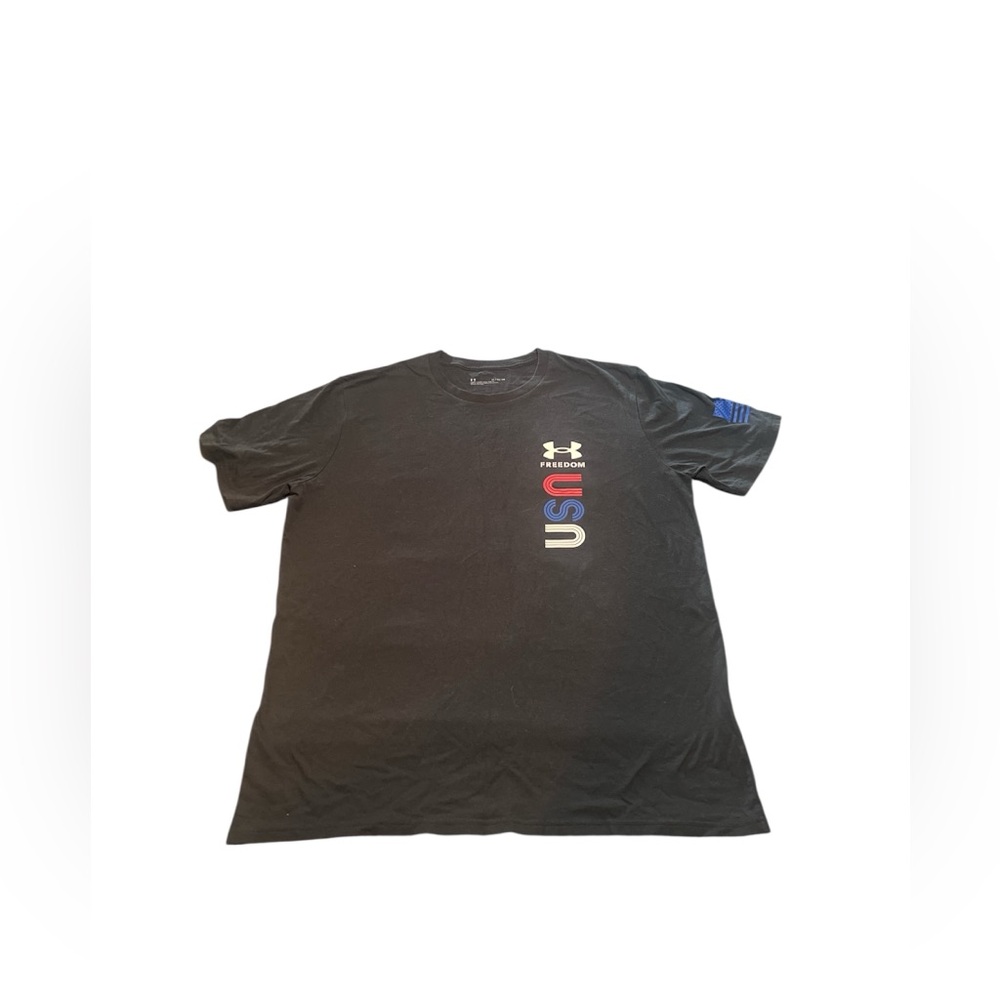 Under Armour Men's Black USA Graphic Tee